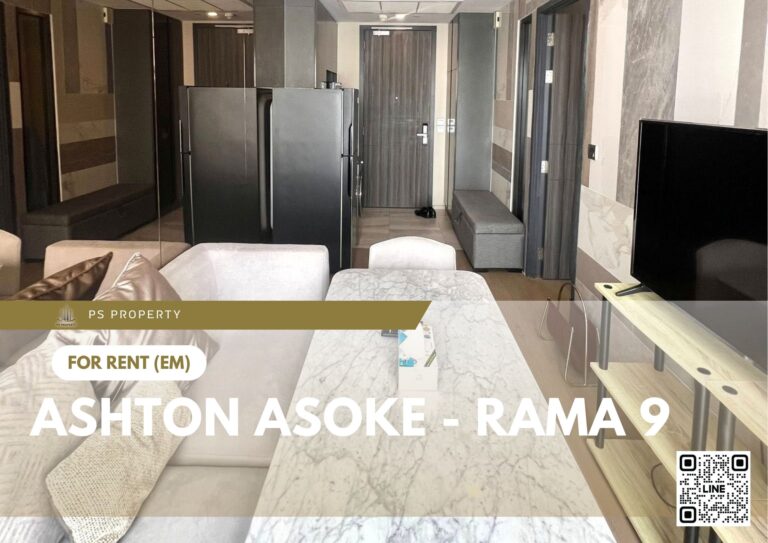 PS85613 – Condo Near MRT Phra Ram 9 Station For Rent , One bedroom unit at Ashton Asoke – Rama 9
