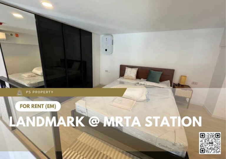PS85548 – Condo Near MRT Thailand Cultural Centre Station For Rent , One bedroom unit at Landmark @ MRTA Station