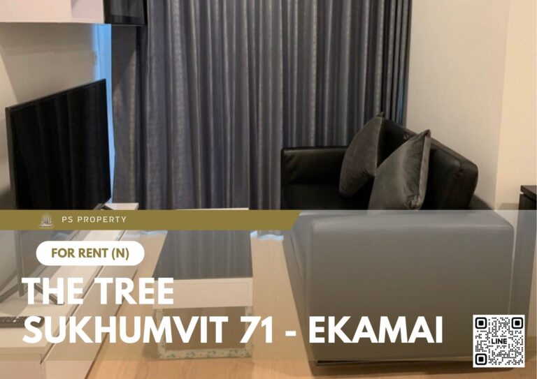 PS88639 – Condo Near ARL Ramkhamhaeng Station For Rent , Two bedroom unit at The Tree Sukhumvit 71 – Ekamai