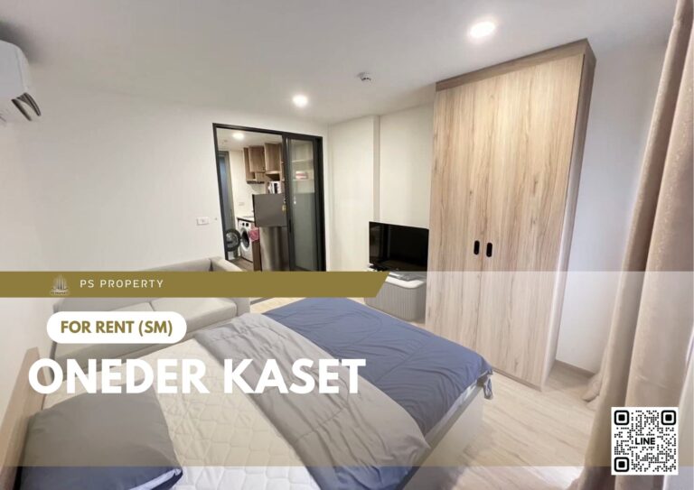 PS88698 – Condo Near SRT Bang Khen Station For Rent , One bedroom unit at ONEDER Kaset