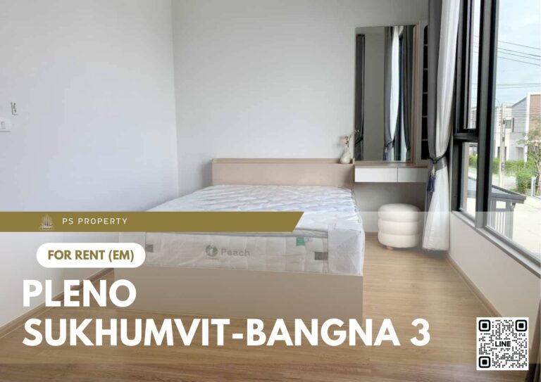 PS82842 – House Near BTS Bang na Station For Rent , at Pleno Sukhumvit-Bangna 3