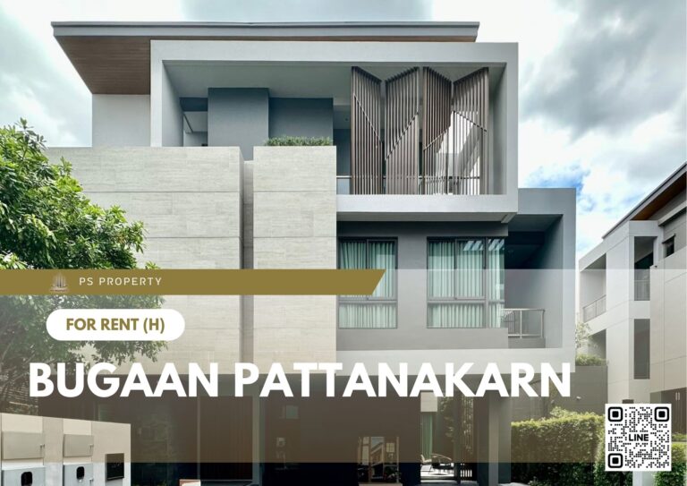 PS87880 – House Near BTS Ekkamai Station For Rent , at Bugaan Pattanakarn
