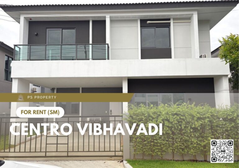 PS83954 – House Near SRT Don Mueang Station For Rent , at Centro Vibhavadi