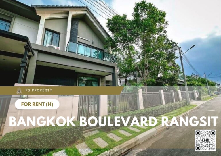 PS84945 – House Near SRT Rangsit Station For Rent , at Bangkok Boulevard Rangsit