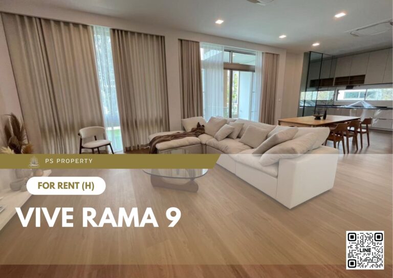 PS86958 – House Near ARL Ban Thap Chang Station For Rent , at VIVE Rama 9