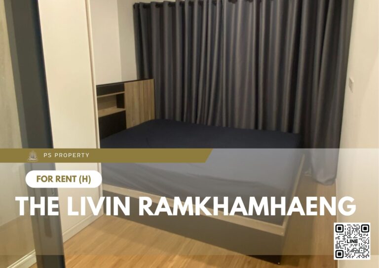 PS88958 – Condo Near MRT Yaek Lam Sali Station For Rent , One bedroom unit at The Livin Ramkhamhaeng