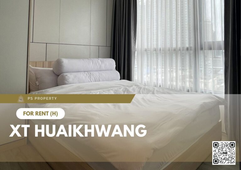 PS89093 – Condo Near MRT HUAIKHWANG Station For Rent , One bedroom unit at XT HUAIKHWANG