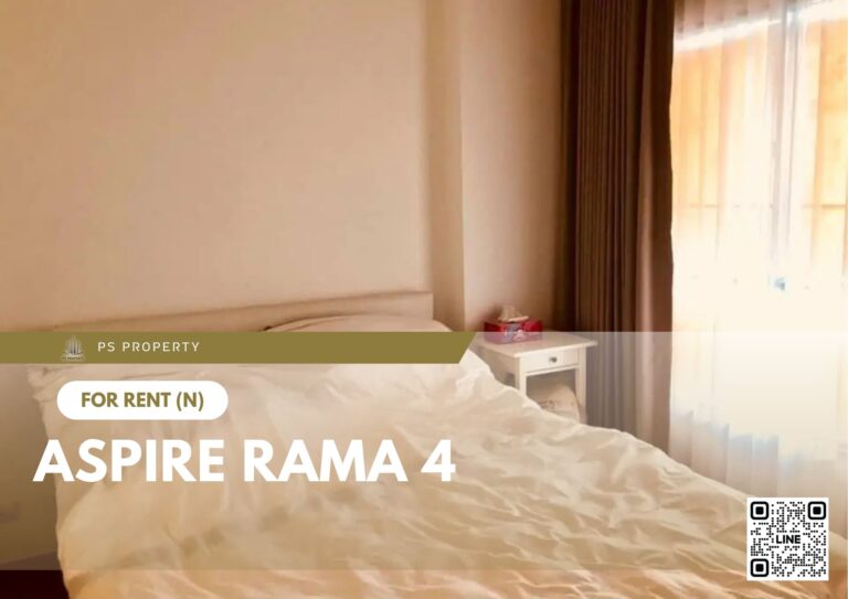PS89174 – Condo Near BTS Phra Khanong Station For Rent , One bedroom unit at Aspire Rama 4