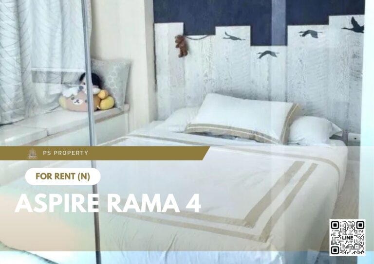PS89181 – Condo Near BTS Phra Khanong Station For Rent , One bedroom unit at Aspire Rama 4