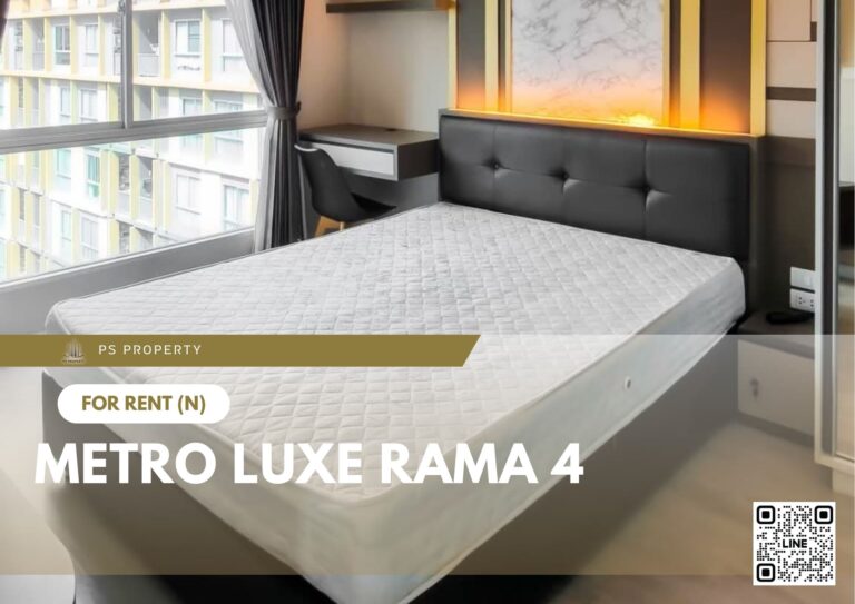 PS89211 – Condo Near BTS Ekkamai Station For Rent , One bedroom unit at Metro Luxe Rama 4