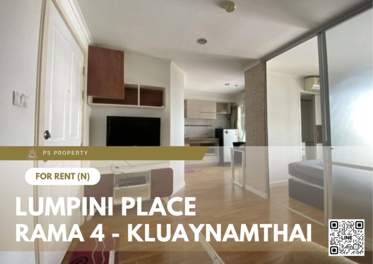 PS89282 – Condo Near BTS Phra Khanong Station For Rent , One bedroom unit at Lumpini Place Rama 4 – Kluaynamthai