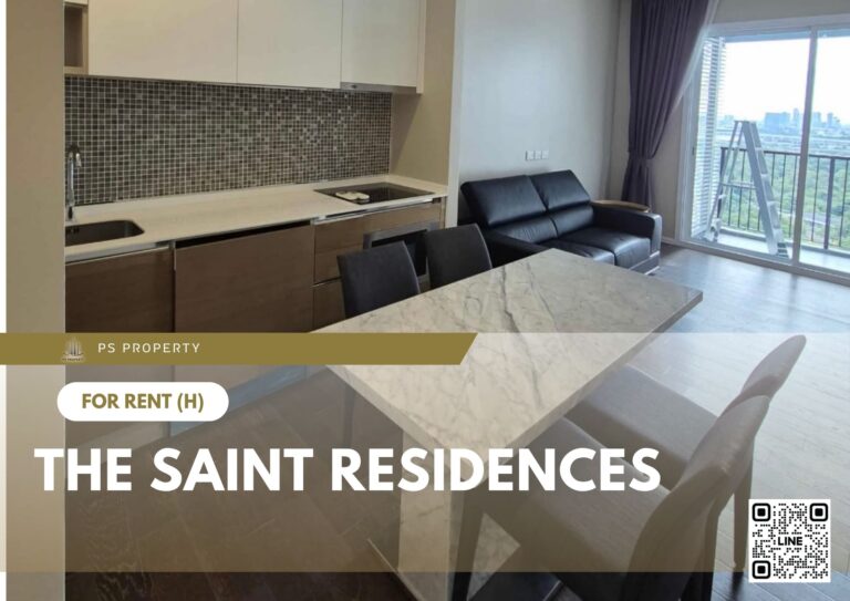 PS89480 – Condo Near MRT PhahonYothin Station For Rent , Two bedroom unit at The Saint Residences
