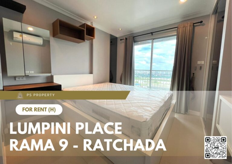 PS89439 – Condo Near MRT Phra Ram 9 Station For Rent , One bedroom unit at Lumpini Place Rama 9 – Ratchada