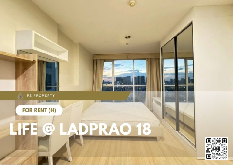 PS89501 – Condo Near MRT Lat Phrao Station For Rent , One bedroom unit at Life @ Ladprao 18