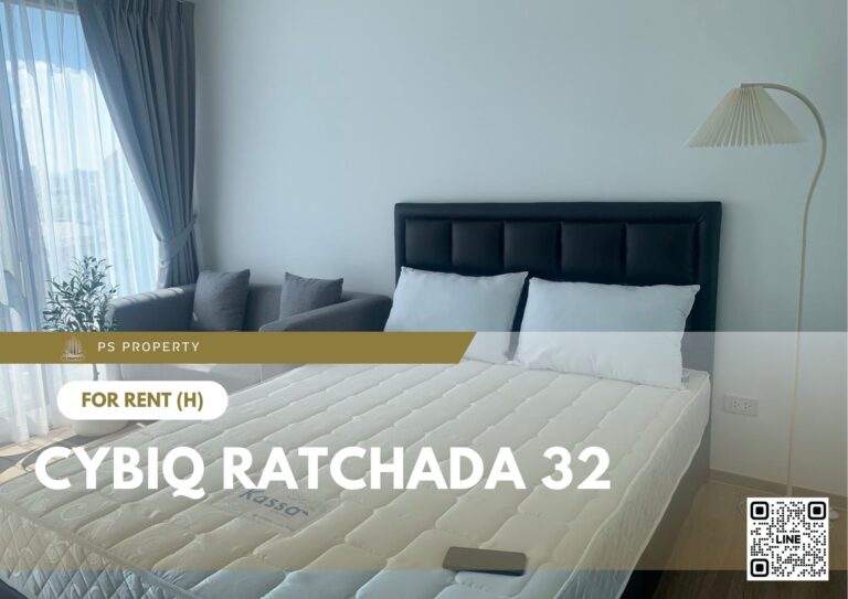 PS89545 – Condo Near BTS PhahonYothin 24 Station For Rent , One bedroom unit at Cybiq Ratchada 32