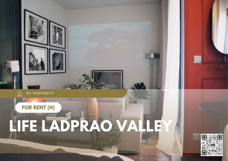 PS89807 – Condo Near BTS Ha Yaek Lat Phrao station For Rent , One bedroom unit at Life Ladprao Valley