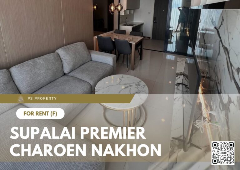 PS89659 – Condo Near BTS Krung Thon Buri Station For Rent , One bedroom unit at Supalai Premier Charoen Nakhon