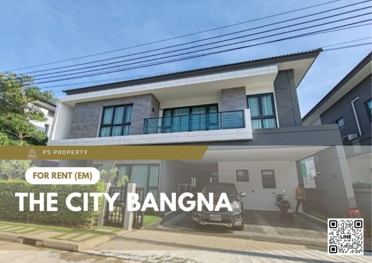 PS84610 – House Near BTS Bang na Station For Rent , at The City Bangna