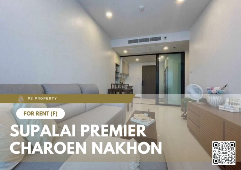 PS89984 – Condo Near BTS Krung Thon Buri Station For Rent , One bedroom unit at Supalai Premier Charoen Nakhon
