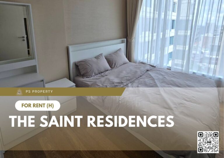PS89909 – Condo Near MRT PhahonYothin Station For Rent , One bedroom unit at The Saint Residences