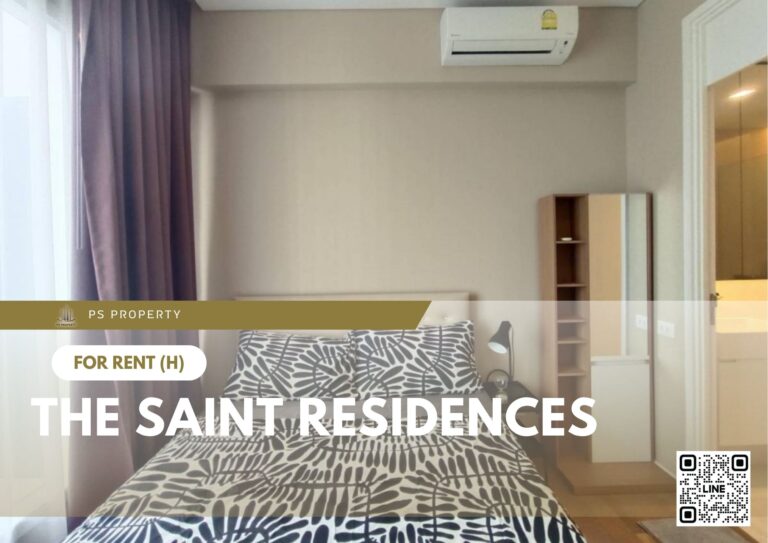 PS89849 – Condo Near MRT PhahonYothin Station For Rent , One bedroom unit at The Saint Residences