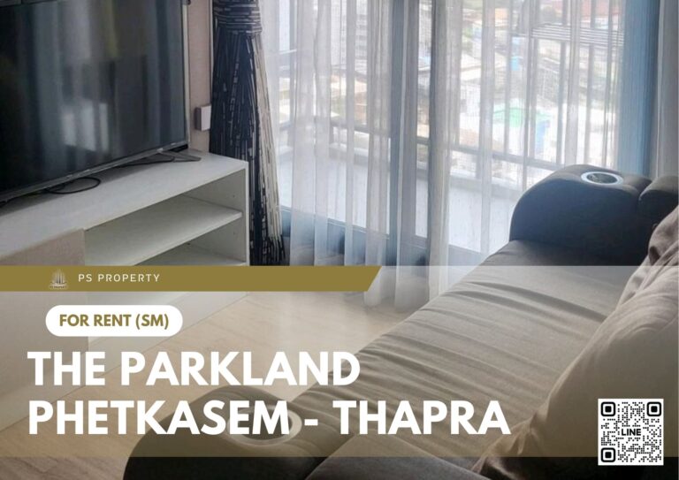 PS90057 – Condo Near MRT Tha Phra Station For Rent , Two bedroom unit at The Parkland Phetkasem – Thapra