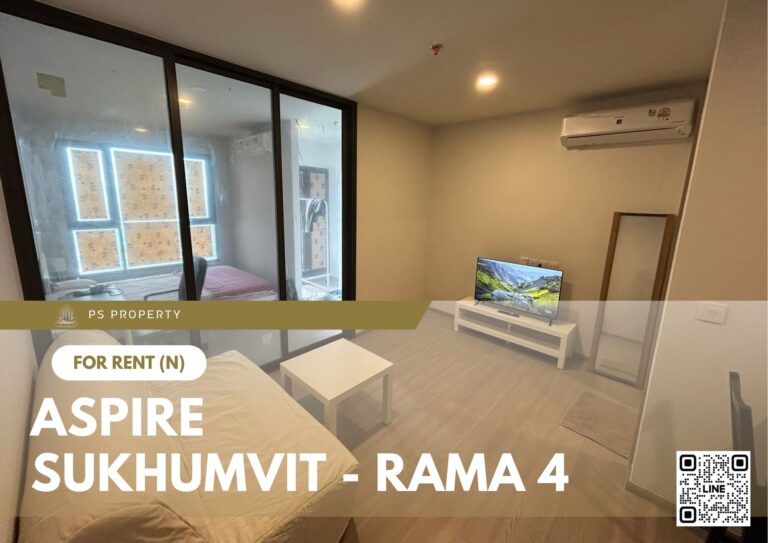 PS90371 – Condo Near BTS Phra Khanong Station For Rent , One bedroom unit at Aspire Sukhumvit – Rama 4