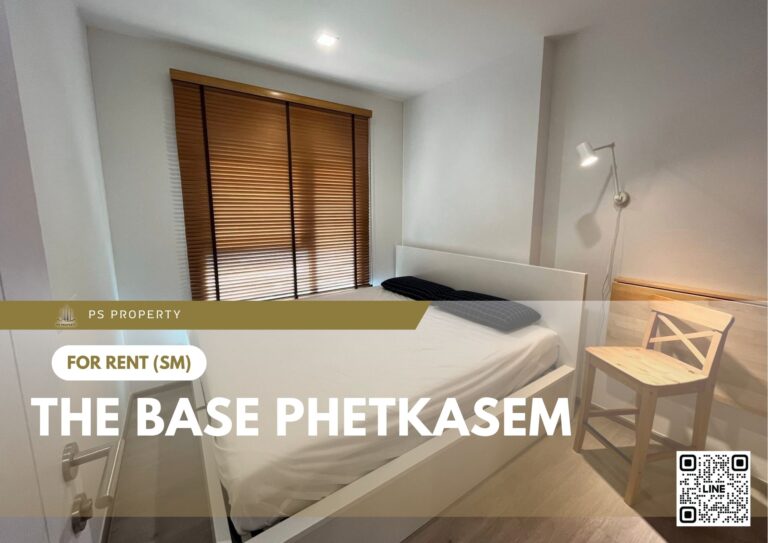 PS90682 – Condo Near MRT Phetkasem 48 Station For Rent , One bedroom unit at The Base Phetkasem