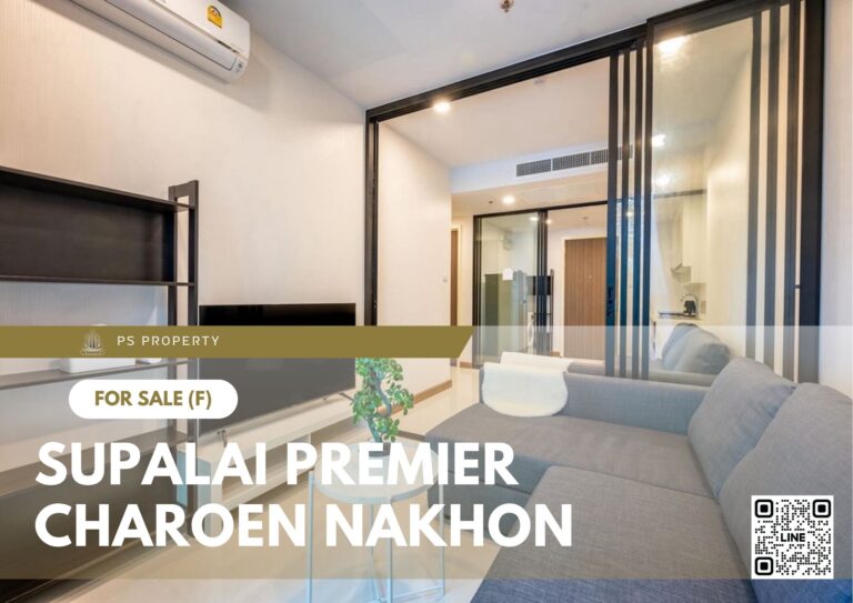 PS90639 – Condo Near BTS Krung Thon Buri Station For Sale , One bedroom unit at Supalai Premier Charoen Nakhon