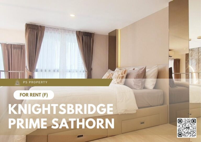PS87471 – Condo Near BTS Chong Nonsi Station For Rent , One bedroom unit at Knightsbridge Prime Sathorn