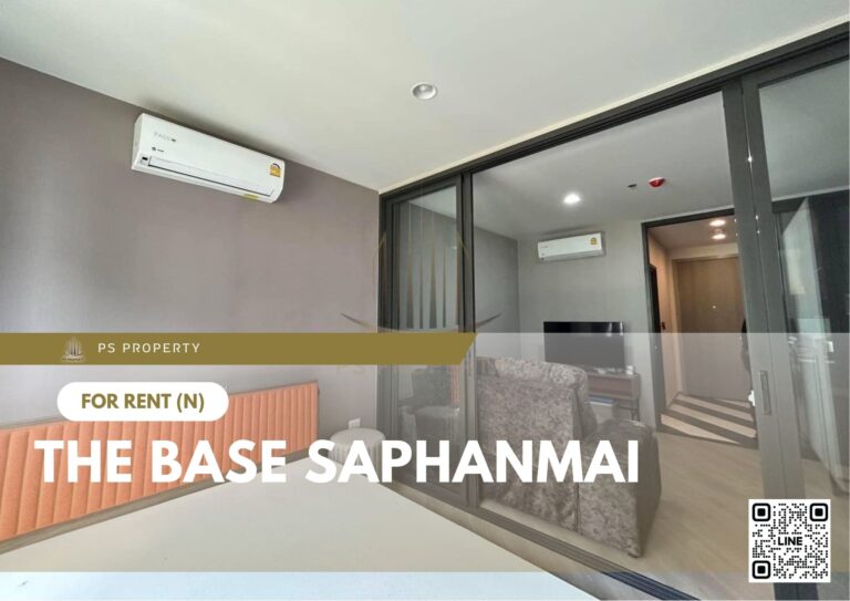 PS25954 – Condo Near BTS Saphan Mai Station For Rent , One bedroom unit at The Base Saphanmai