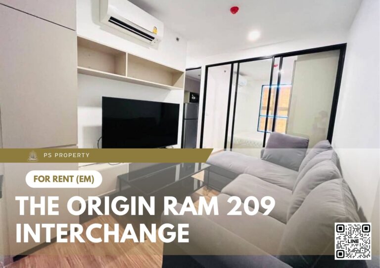 PS73717 – Condo Near MRT Min Buri Station For Rent , One bedroom unit at The Origin Ram 209 Interchange