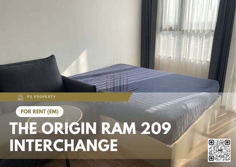 PS32289 – Condo Near MRT Min Buri Station For Rent , One bedroom unit at The Origin Ram 209 Interchange