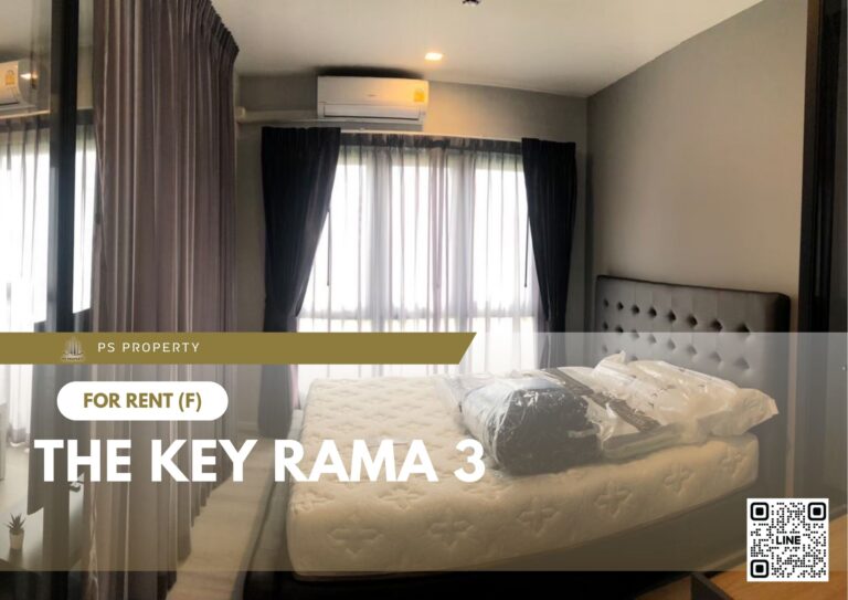 PS87507 – Condo Near BTS Surasak Station For Rent , One bedroom unit at The Key Rama 3