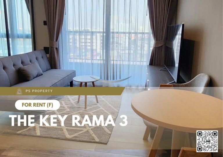 PS24430 – Condo Near BTS Surasak Station For Rent , One bedroom unit at The Key Rama 3