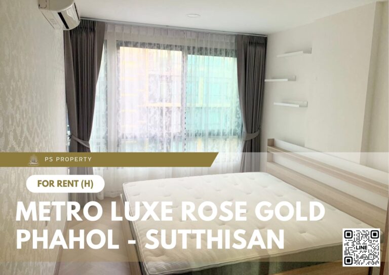 PS87425 – Condo Near BTS Saphan Khwai Station For Rent , One bedroom unit at Metro Luxe Rose Gold Phahol – Sutthisan