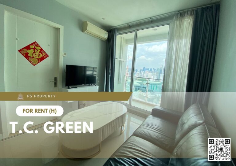 PS90919 – Condo Near MRT Phra Ram 9 Station For Rent , One bedroom unit at T.C. Green