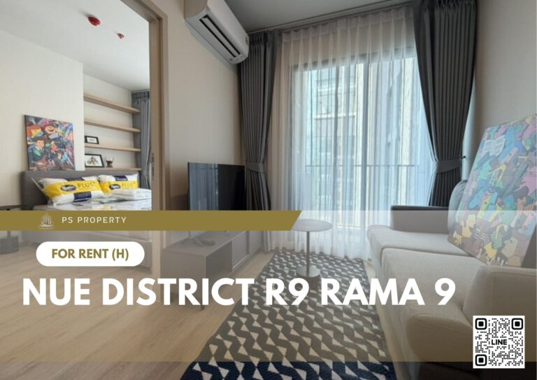 PS90822 – Condo Near MRT Phra Ram 9 Station For Rent , One bedroom unit at Nue District R9 Rama 9
