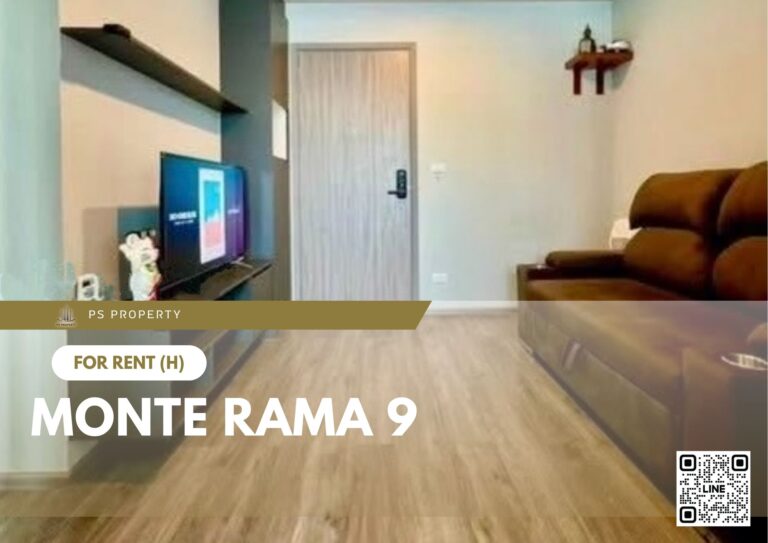PS90892 – Condo Near ARL Ramkhamhaeng Station For Rent , One bedroom unit at Monte Rama 9