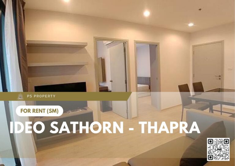 PS87757 – Condo Near BTS Pho Nimit Station For Rent , Two bedroom unit at IDEO Sathorn – Thapra