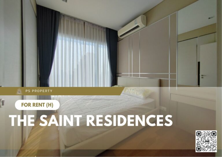 PS87648 – Condo Near MRT PhahonYothin Station For Rent , One bedroom unit at The Saint Residences