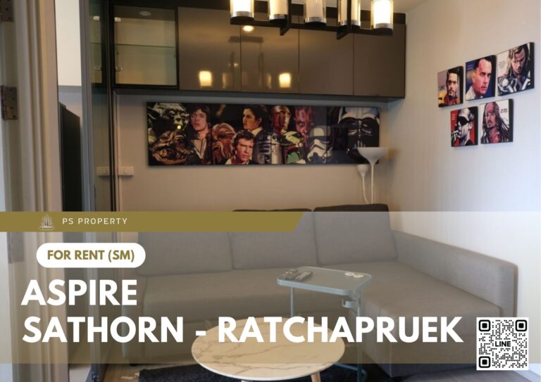 PS87290 – Condo Near BTS Bang Wa Station For Rent , One bedroom unit at Aspire Sathorn – Ratchapruek