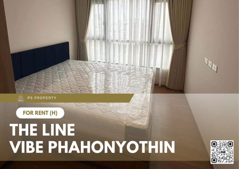 PS87629 – Condo Near BTS Ha Yaek Lat Phrao Station For Rent , One bedroom unit at The Line Vibe Phahonyothin