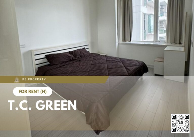 PS87589 – Condo Near MRT Phra Ram 9 Station For Rent , Two bedroom unit at T.C. Green