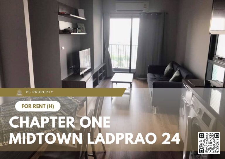 PS87660 – Condo Near MRT Lat Phrao Station For Rent , Two bedroom unit at Chapter One Midtown Ladprao 24