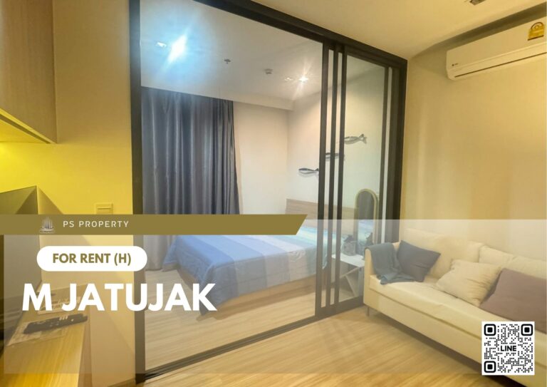 PS90883 – Condo Near BTS Mo Chit Station For Rent , One bedroom unit at M Jatujak