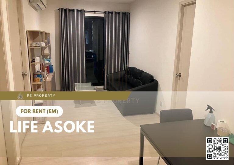 PS27951 – Condo Near MRT Phetchaburi Station For Rent , Two bedroom unit at Life Asoke