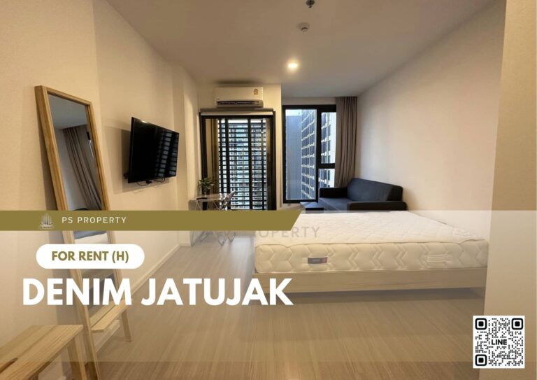 PS38220 – Condo Near BTS Saphan Khwai Station For Rent , One bedroom unit at Denim Jatujak