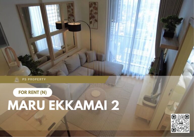 PS39648 – Condo Near BTS Ekkamai Station For Rent , One bedroom unit at MARU EKKAMAI 2