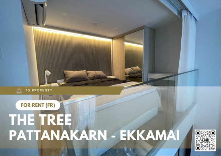 PS92205 – Condo Near ARL Ramkhamhaeng Station For Rent , One bedroom unit at The Tree Pattanakarn – Ekkamai